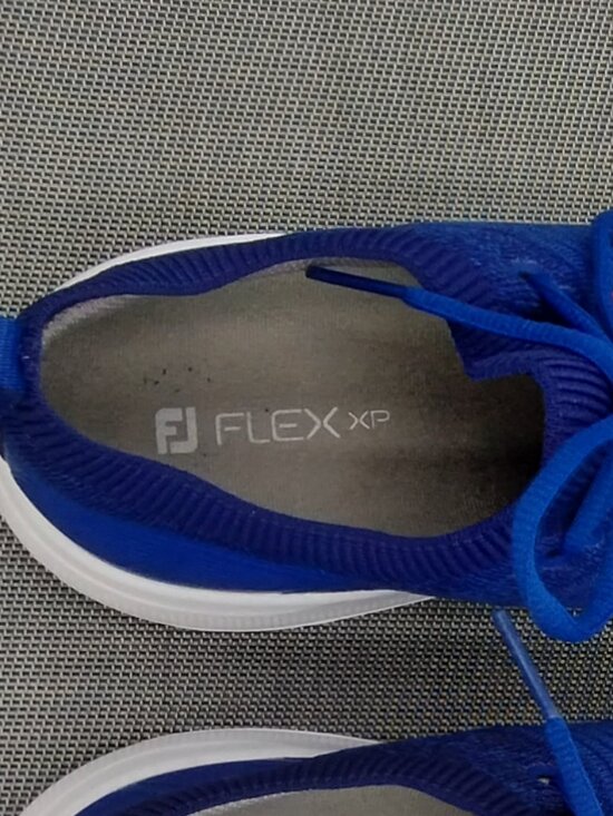 Footjoy Flex XP Spikeless Golf Shoes Blue Size 10 main image 8